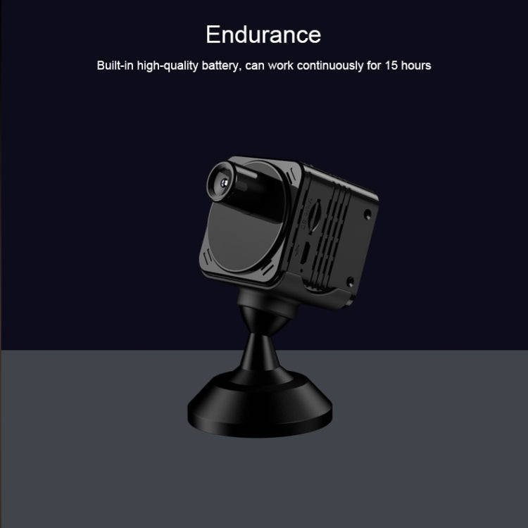 R89 Full HD 1080P WiFi Mini DV Recorder Camera, Support Monitor Detection & Night Vision & Loop R...