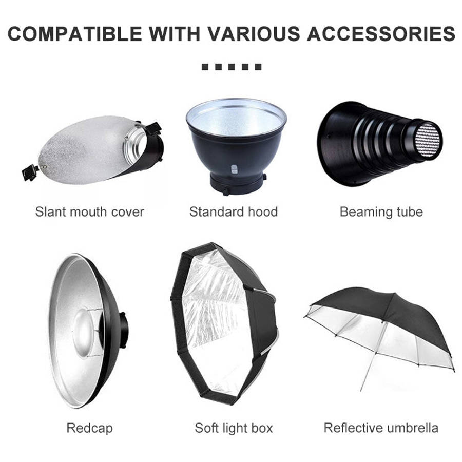 TRIOPO Oubao TTR600W Studio Flash with E27 150W Light Bulb