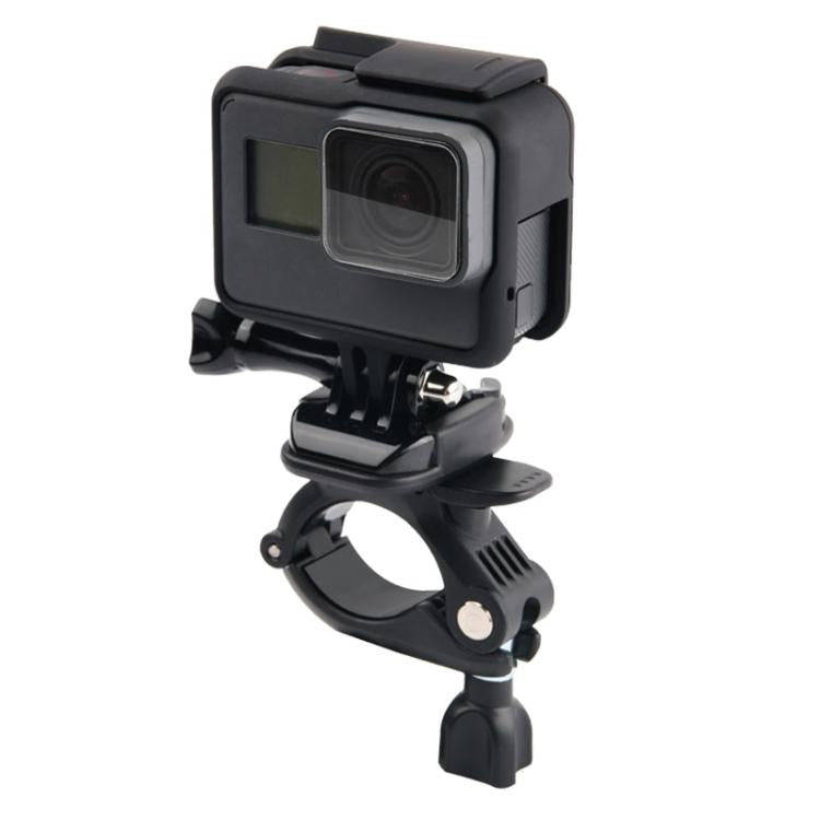 GP435 Small Size Bicycle Motorcycle Handlebar Fixing Mount for GoPro, Insta360, DJI and Other Act...