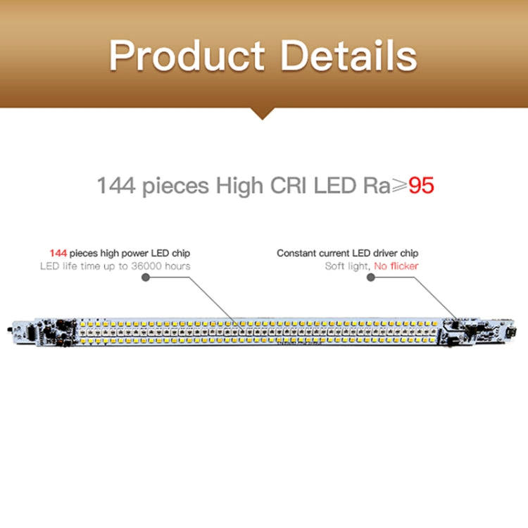 LUXCeO P7RGB Colorful Photo LED Stick Video Light APP Control Adjustable Color Temperature Waterp...