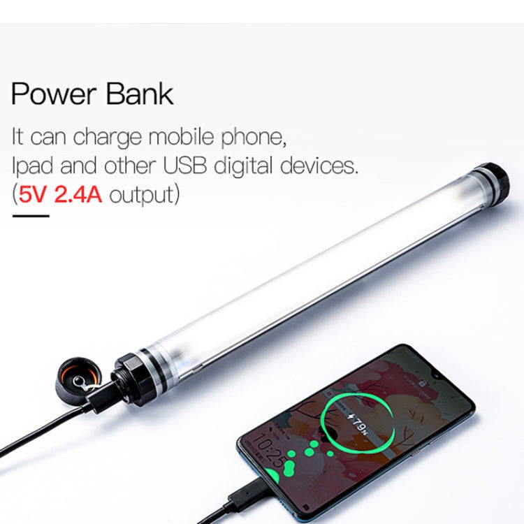 LUXCeO P7RGB Colorful Photo LED Stick Video Light APP Control Adjustable Color Temperature Waterp...