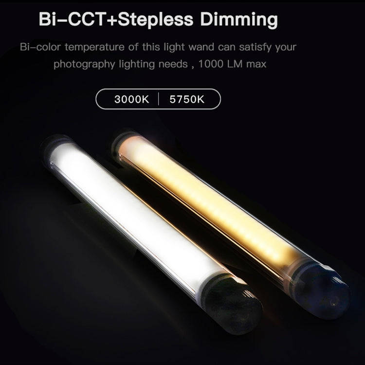 LUXCeO P7 Dual Color Temperature Photo LED Stick Video Light Waterproof Handheld LED Fill Light w...