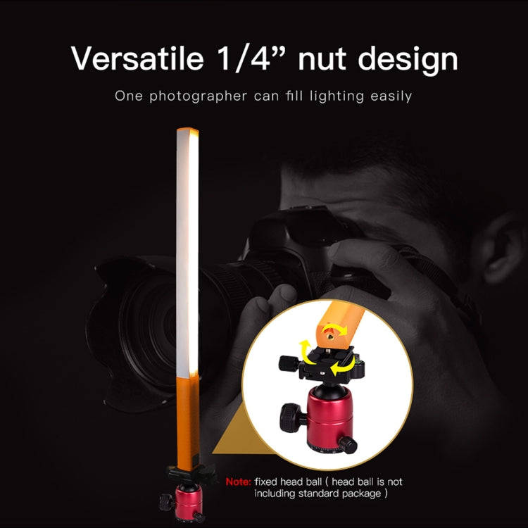 LUXCeO Q508D Dual Color Temperature Photo LED Stick Video Light Handheld LED Fill Light Flash Lig...
