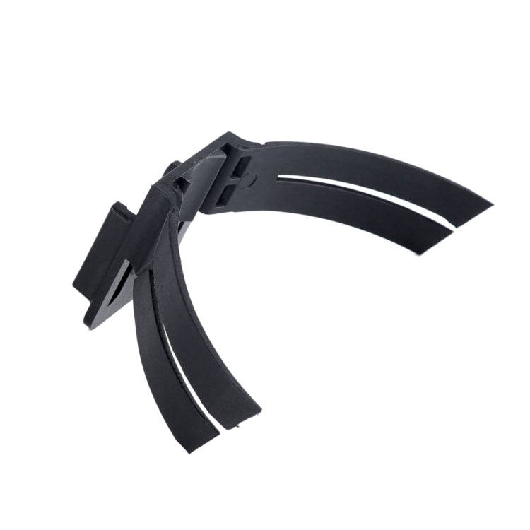 Helmet Mount with J-Hook Buckle  for GoPro, Insta360, DJI and Other Action Cameras (Black)