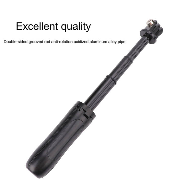 Multi-functional Foldable Tripod Holder Selfie Monopod Stick for GoPro, Insta360, DJI and Other A...