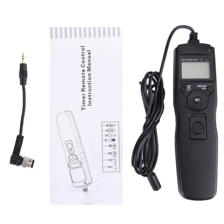 RST-7004 LCD Screen Time Lapse Intervalometer Shutter Release Digital Timer Remote Controller wit...