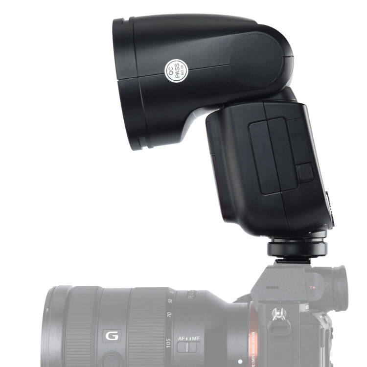Godox V1S Round Head TTL Flash Speedlite for Sony (Black)