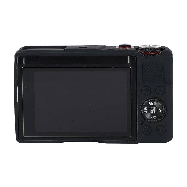 For Canon PowerShot G7 X Mark III / G7X III / G7X3 Soft Silicone Protective Case(Black)