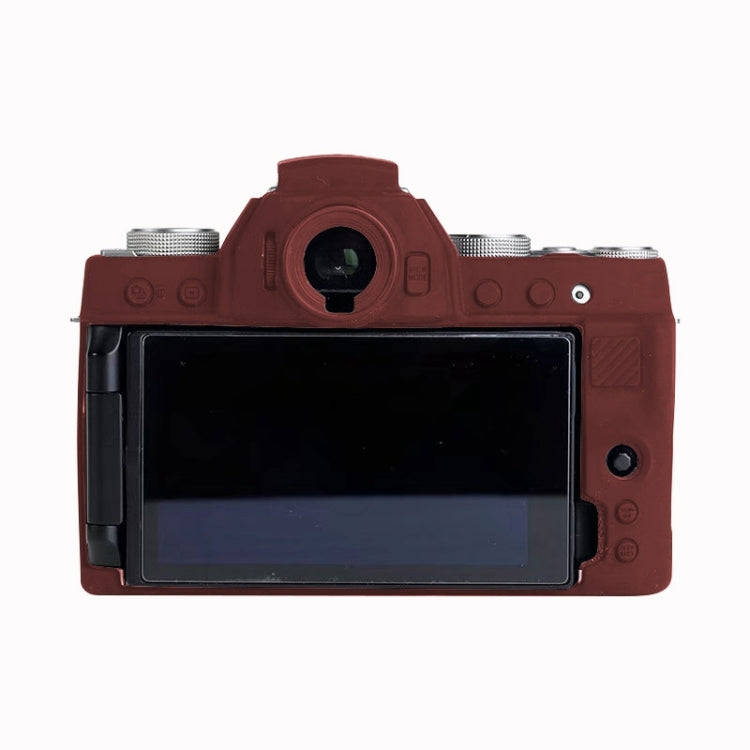 Soft Silicone Protective Case for FUJIFILM X-T200 (Coffee)