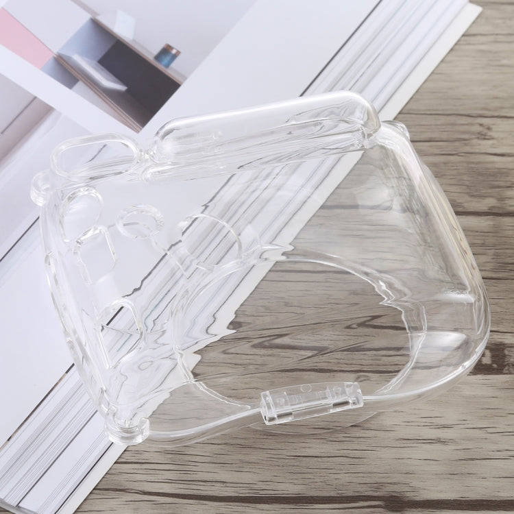 Protective Crystal Shell Case with Strap for FUJIFILM instax mini 25 (Transparent)