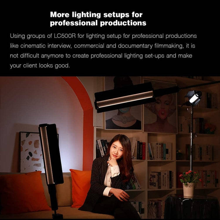 Godox LC500R RGB Full Color LED Light Stick Handheld Fill Light(AU Plug)