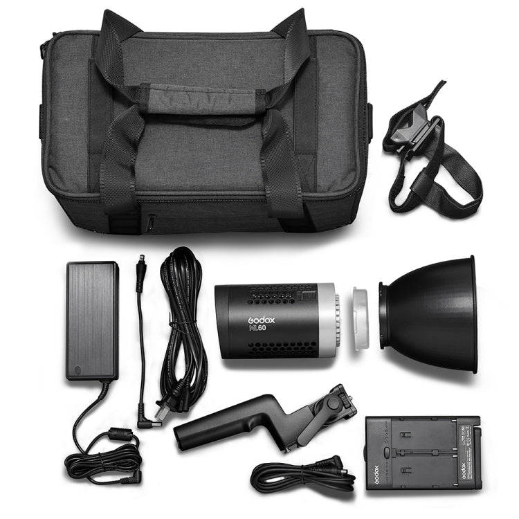 Godox ML60 60W LED Light 5600K Video Studio Flash Light(US Plug)