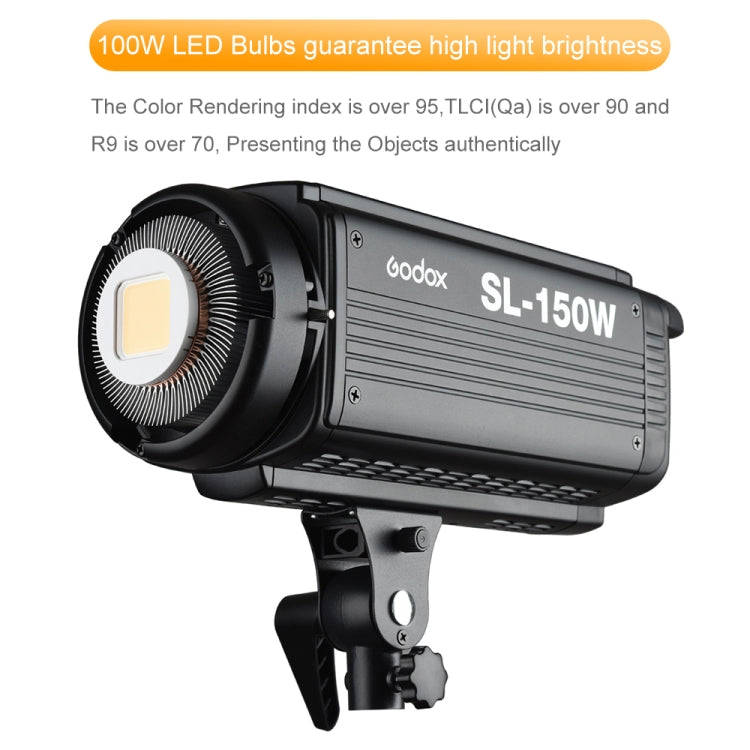Godox SL150W 150W 5600K Daylight-balanced LED Light Studio Continuous Photo Video Light(EU Plug)