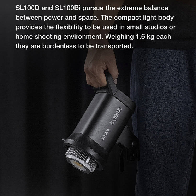Godox SL100D 100W 5600K Daylight-balanced LED Light Studio Continuous Photo Video Light(US Plug)
