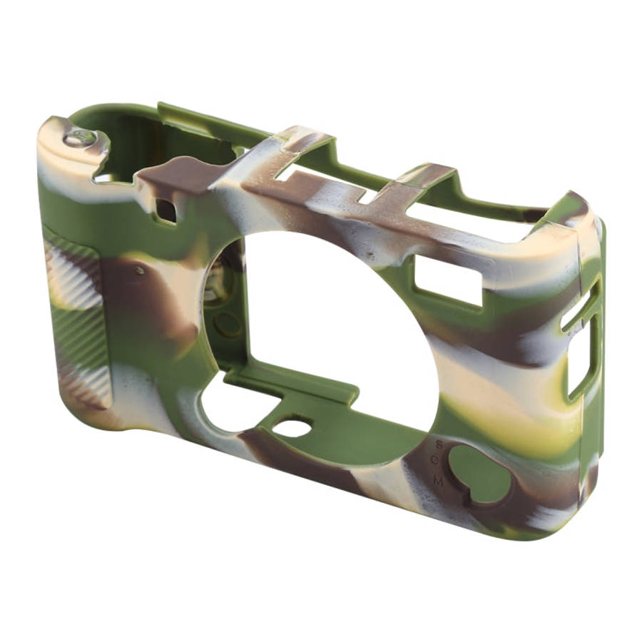 Soft Silicone Protective Case for FUJIFILM X-A5(Camouflage)