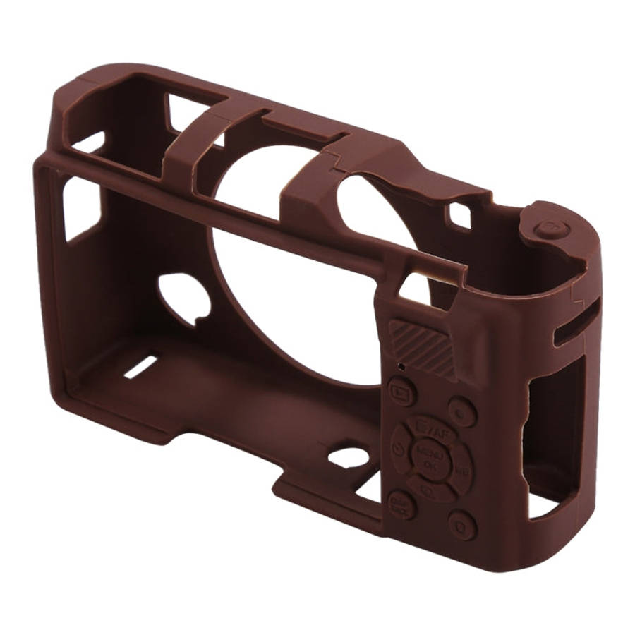 Soft Silicone Protective Case for FUJIFILM X-A5(Coffee)
