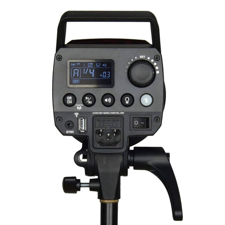 Godox MS300 Studio Flash Light 300Ws Bowens Mount Studio Speedlight (US Plug)