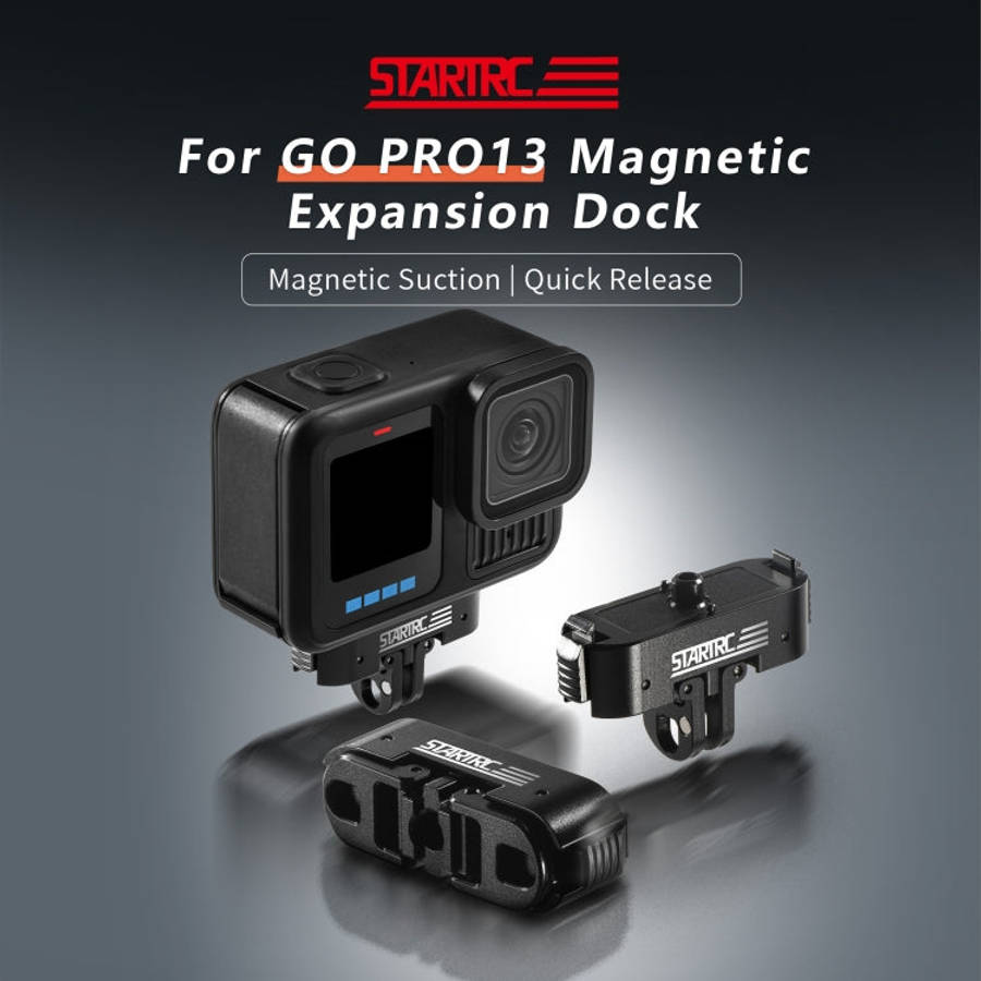 For GoPro HERO13 Black STARTRC Magnetic Quick Release Base Mount (Black)