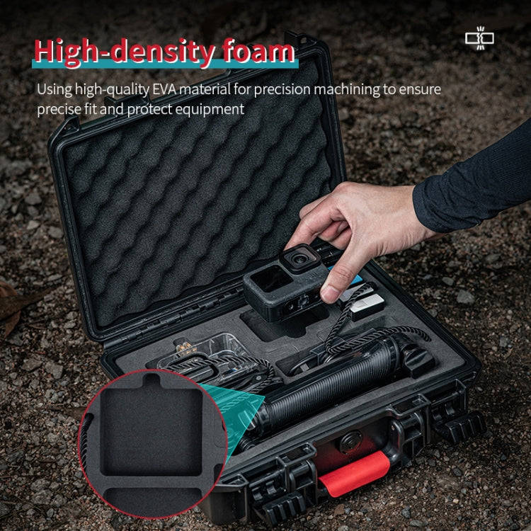 STARTRC Waterproof EVA ABS Dual-layer Suitcase Storage Box For GoPro HERO12 Black /11 Black /10 B...