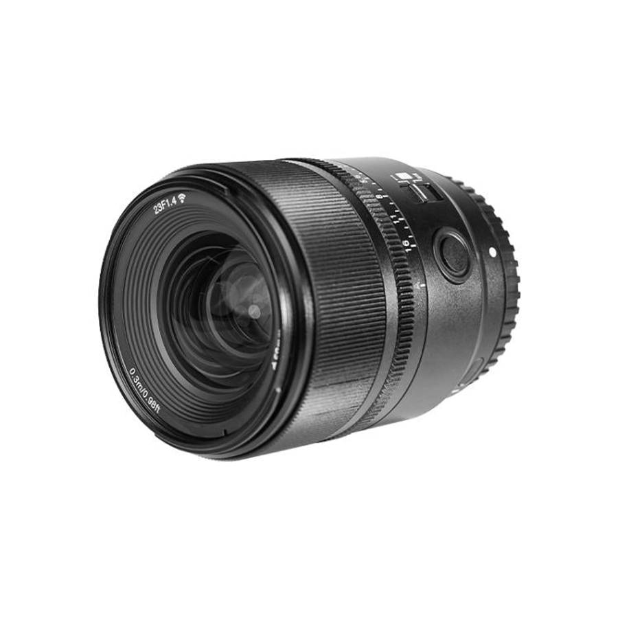 YONGNUO YN23mm F1.4S DA DSM WL Pro APS-C Frame Lens with Remote Control for Sony E-mount (Black)