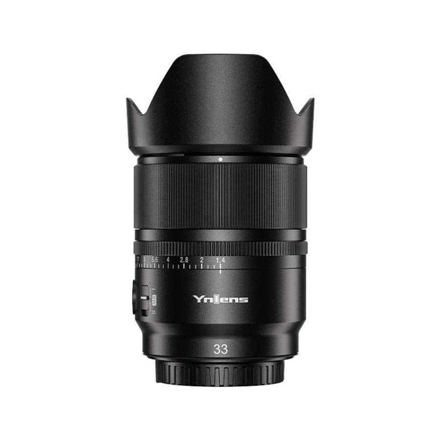 YONGNUO YN33mm F1.4S DA DSM WL Pro APS-C Frame Lens with Remote Control for Sony E-mount (Black)