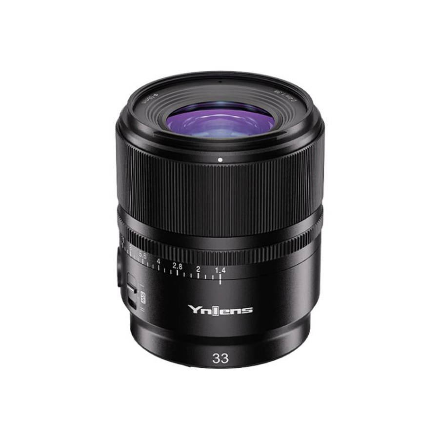 YONGNUO YN33mm F1.4S DA DSM WL Pro APS-C Frame Lens with Remote Control for Sony E-mount (Black)