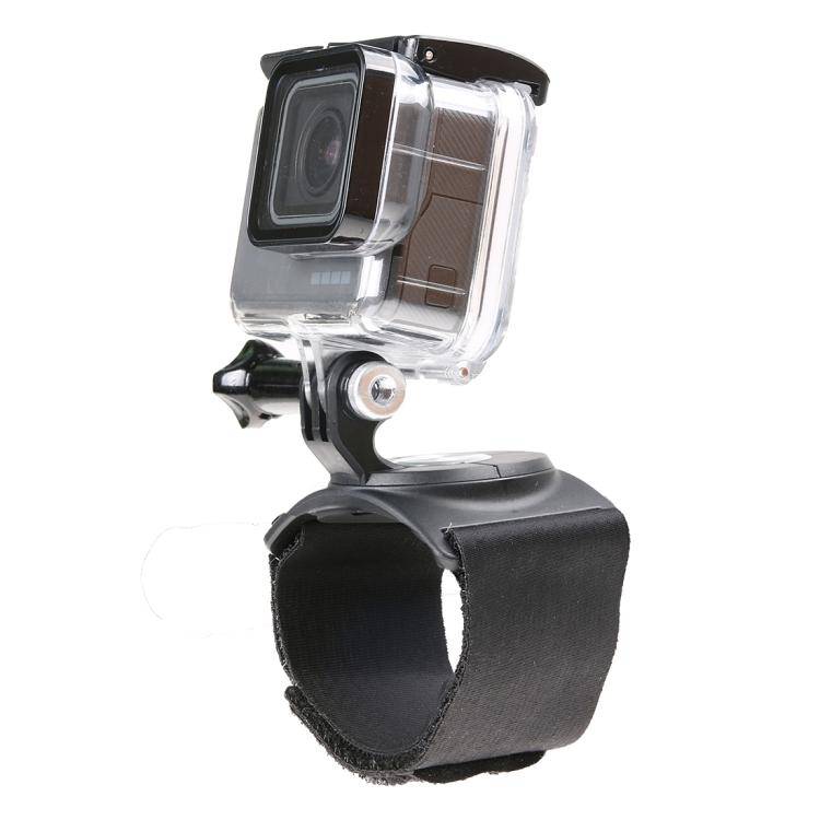 GP278 3 in 1 Hand Wrist Arm Leg Straps 360-degree Rotation Mount for GoPro, Insta360, DJI and Oth...
