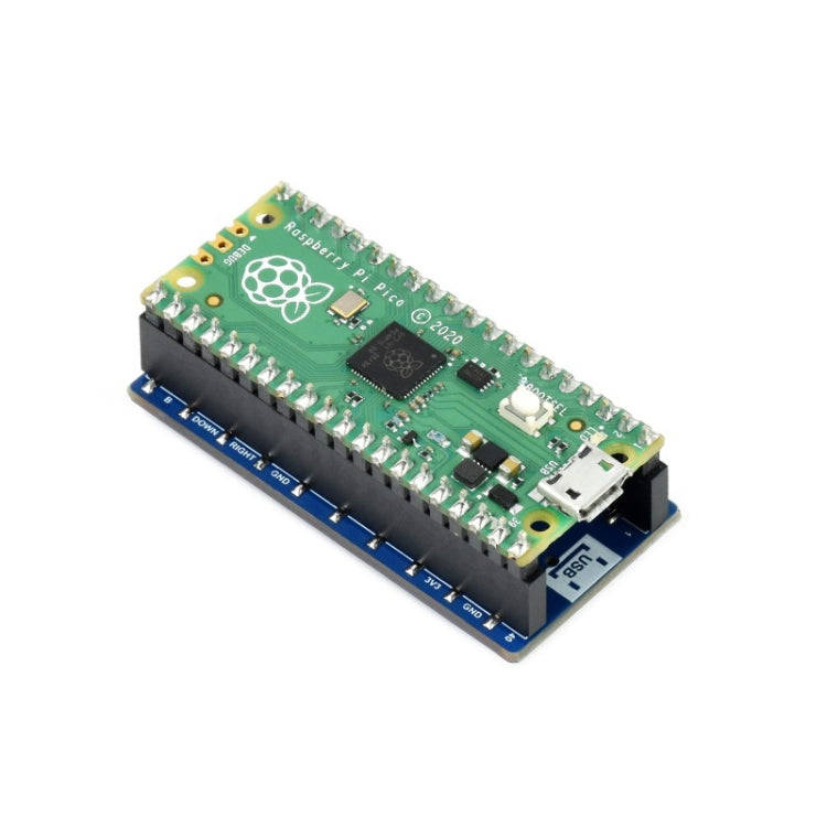 WAVESHARE 65K Colors 160 x 80 Pixel 0.96 inch LCD Display Module for Raspberry Pi Pico, SPI