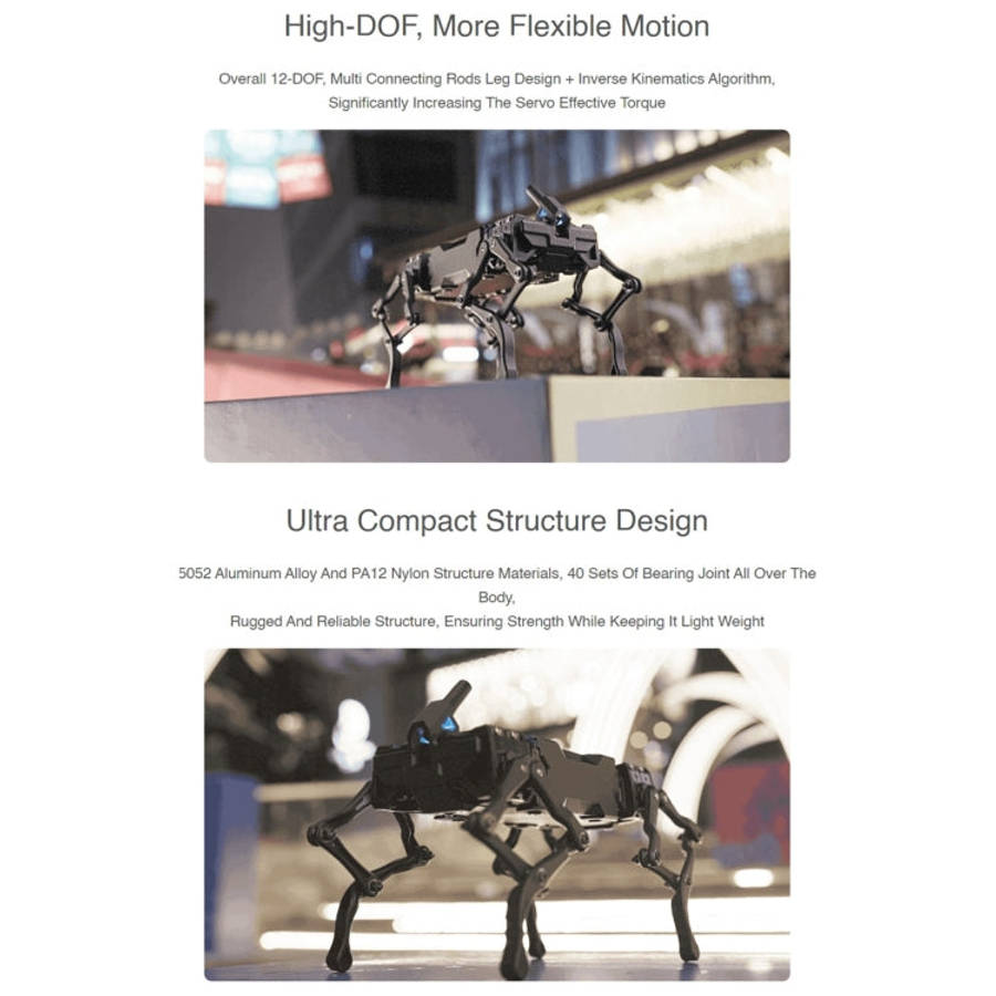 Waveshare WAVEGO 12-DOF Bionic Dog-Like Robot, Extension Pack(UK Plug)