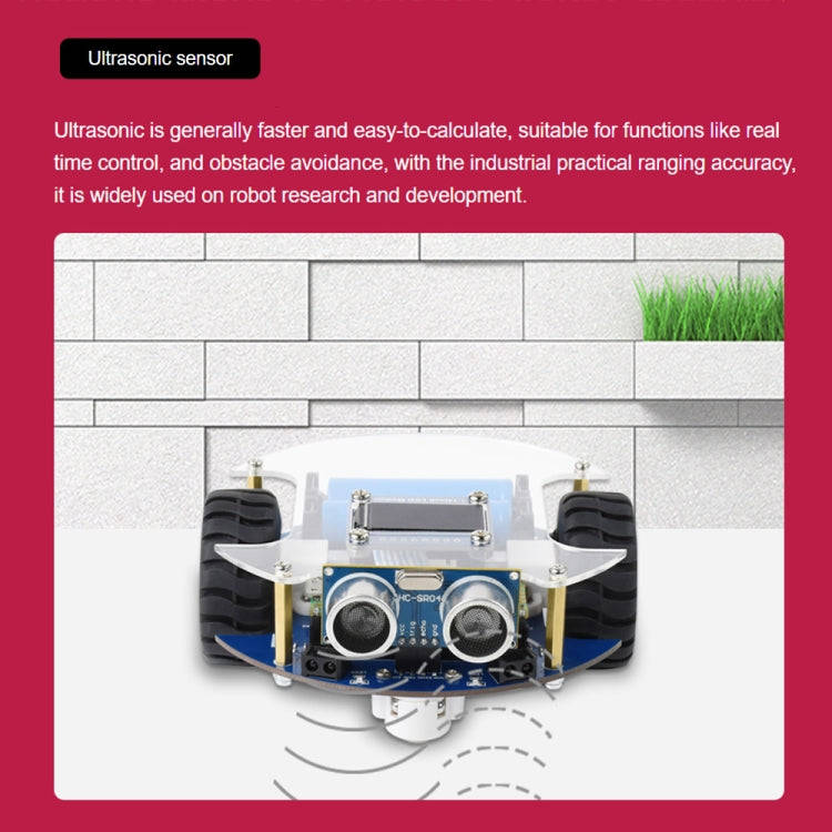 Waveshare PicoGo Mobile Robot, Based on Raspberry Pi Pico, Self Driving, Remote Control(US Plug)