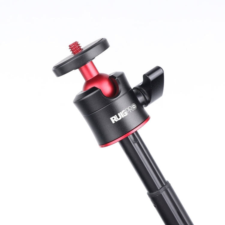 RUIGPRO Multi-functional Foldable Tripod Holder Selfie Monopod Stick with Ball Head & Phone Clamp...