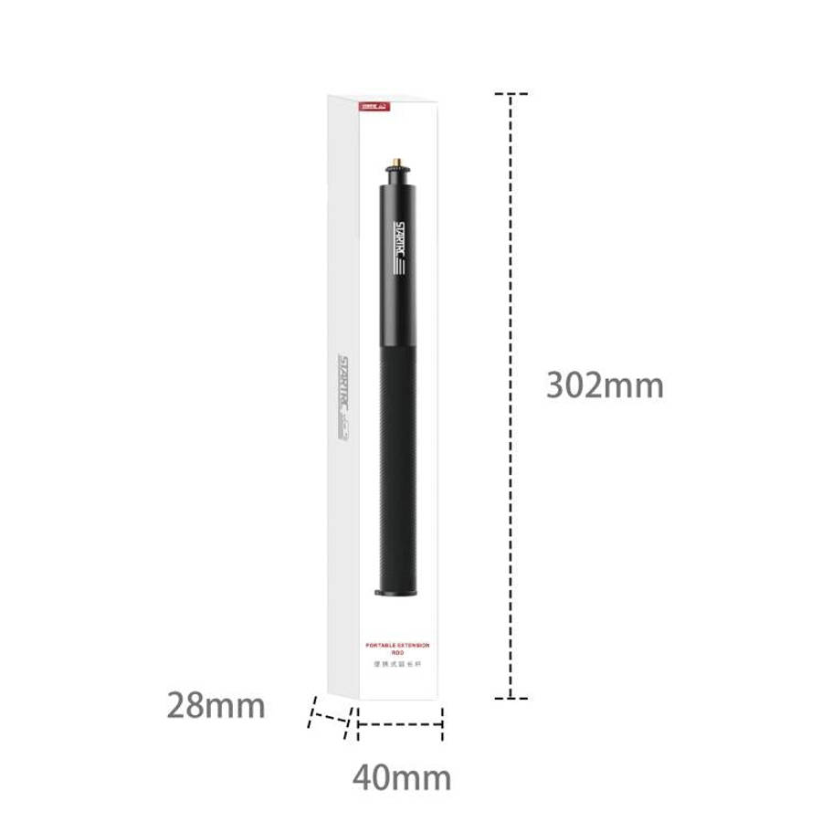 STARTRC 1.3m Handheld Extendable Pole Monopod for DJI, Insta360, GoPro and Other Action Cameras(B...