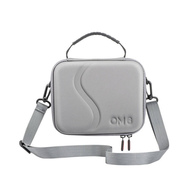 For DJI Osmo Mobile 6 STARTRC Portable Shockproof Waterproof PU Case Bag(Dark Gray)