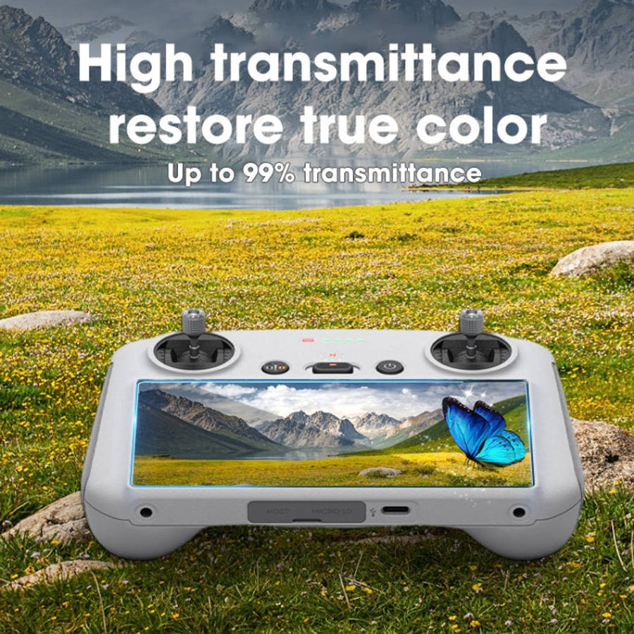 For DJI Mini 3 Pro Remote Control Explosion-proof Tempered Glass Screen Film