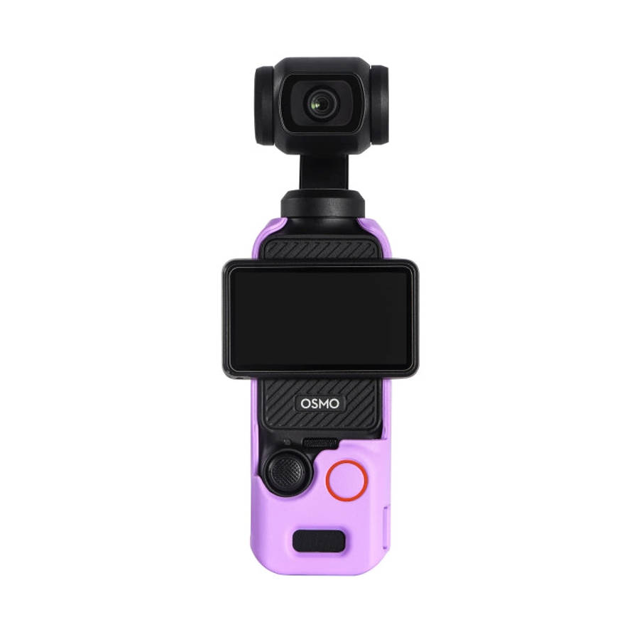For DJI OSMO Pocket 3 STARTRC Body TPU Cover Case (Purple)