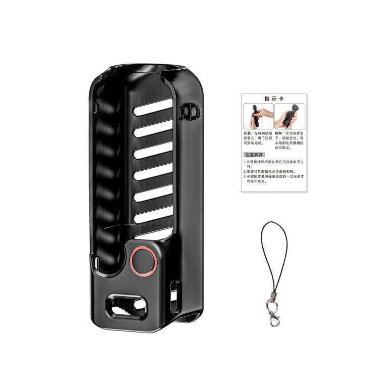 For DJI OSMO Pocket 3 STARTRC Body TPU Cover Case (Black)