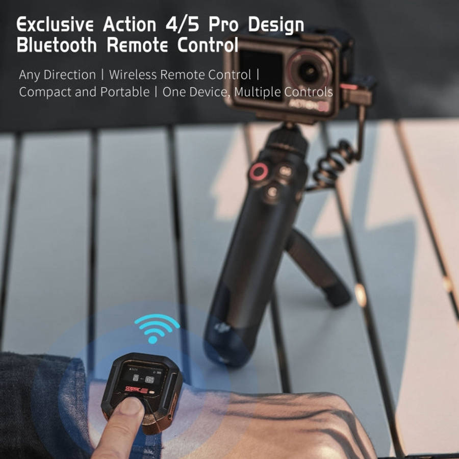 For DJI Osmo Action 6 / 5 Pro / 4 STARTRC GPS Bluetooth Remote Control (Black)