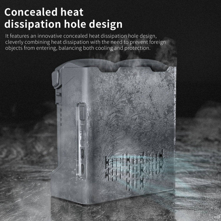 For DJI Air 3S / 3 Two-way Charging Butler Battery Charger (Grey)