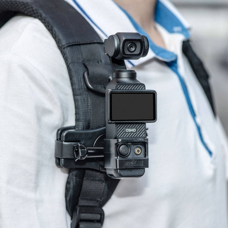 For DJI OSMO Pocket 3 STARTRC Expansion Bracket Fixed Plastic Frame (Black)