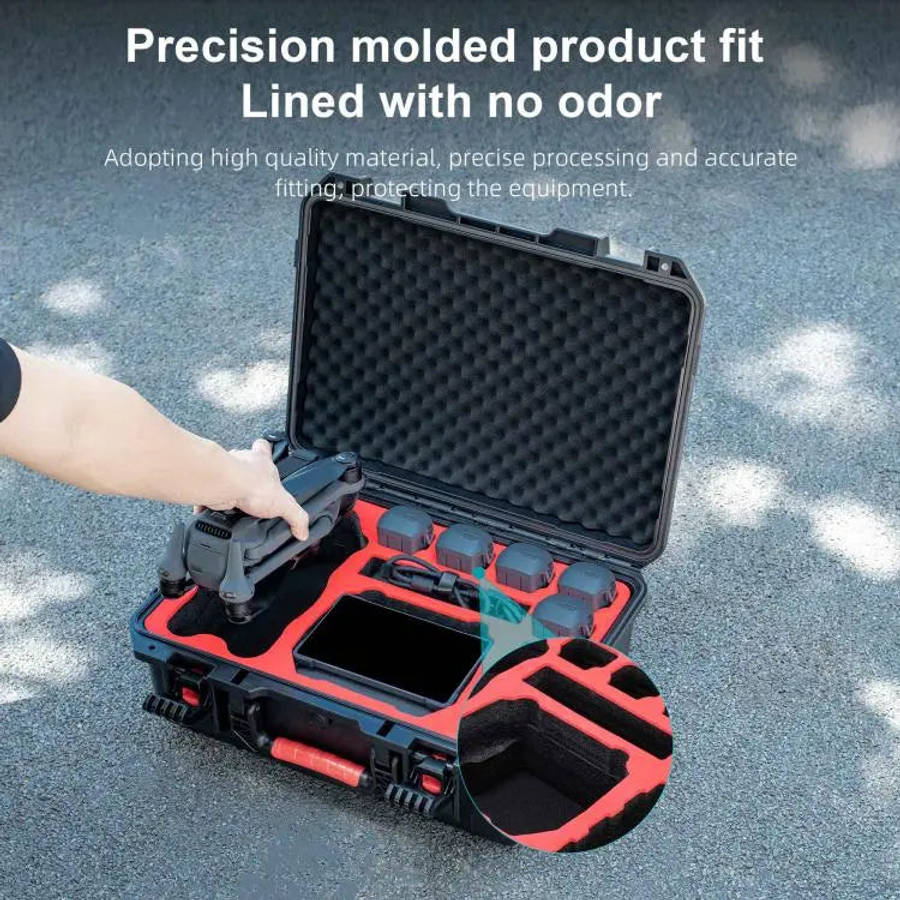 For DJI Mavic 4 Pro STARTRC Waterproof ABS Suitcase Storage Box (Black)