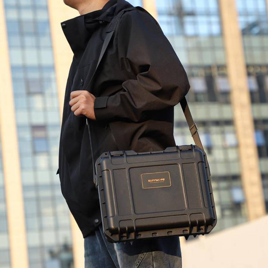 For DJI Mini 5 Pro Sunnylife Safety Hard Travel Bag Large Capacity Waterproof Shock-proof Box (Bl...