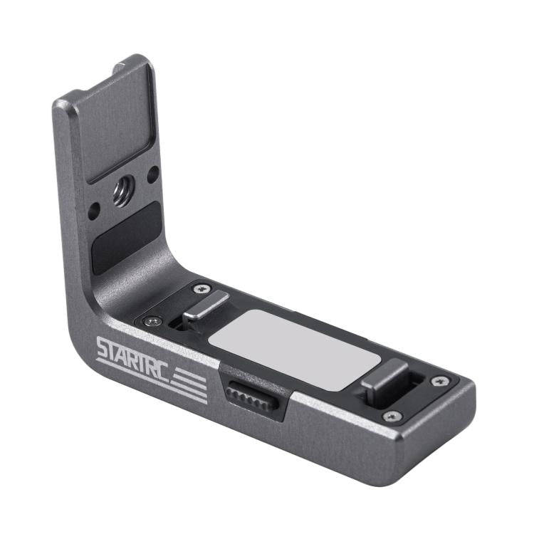 For DJI Osmo Action 5 Pro / 4 / 3 STARTRC L-shaped Magnetic Quick Release Bracket (Black)