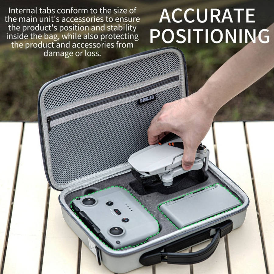 For Mini 4K / Mini 2 / Mini 2 SE STARTRC Waterproof Shoulder Storage Bag Handbag (Grey)
