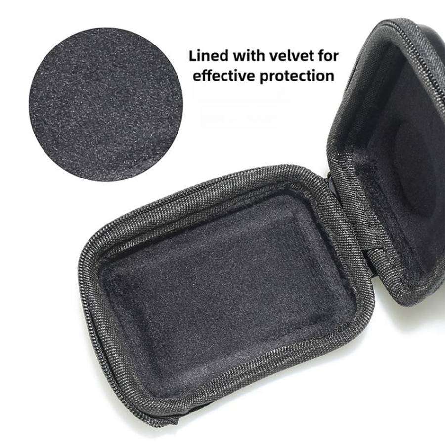 For DJI Osmo Action 5 Pro / 4 / 3 Portable Body Half Coverage Storage Box Bag (Black)