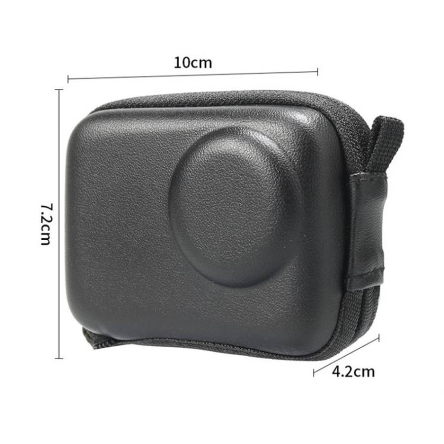 For DJI Osmo Action 5 Pro / 4 / 3 Portable Body Half Coverage Storage Box Bag (Black)