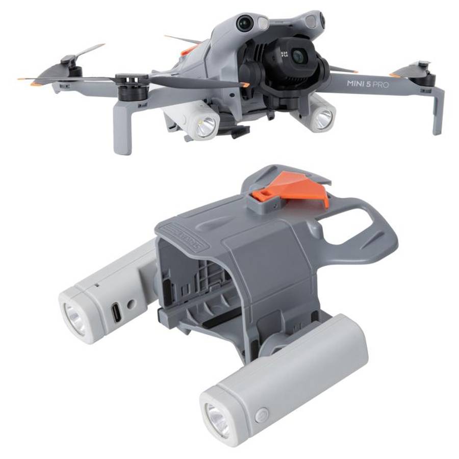 For DJI Mini 5 Pro STARTRC Night Navigation Searchlight LED Flashlight Rechargeable Refill Lighti...