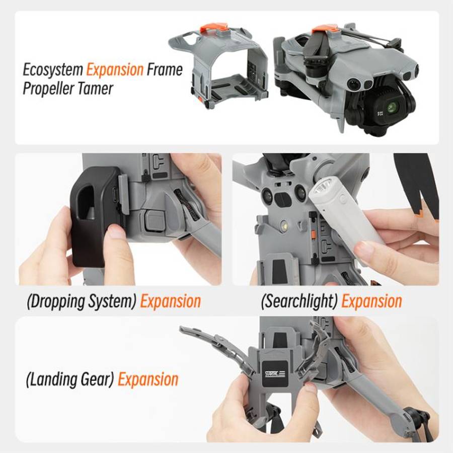 For DJI Mini 5 Pro STARTRC Night Navigation Searchlight LED Flashlight Rechargeable Refill Lighti...