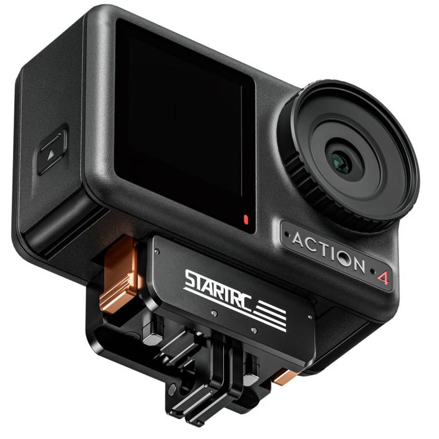 For DJI Osmo Action 5 Pro / 4 / 3 STARTRC Metal Quick Adapter Magnetic Foldable Extension Bracket...