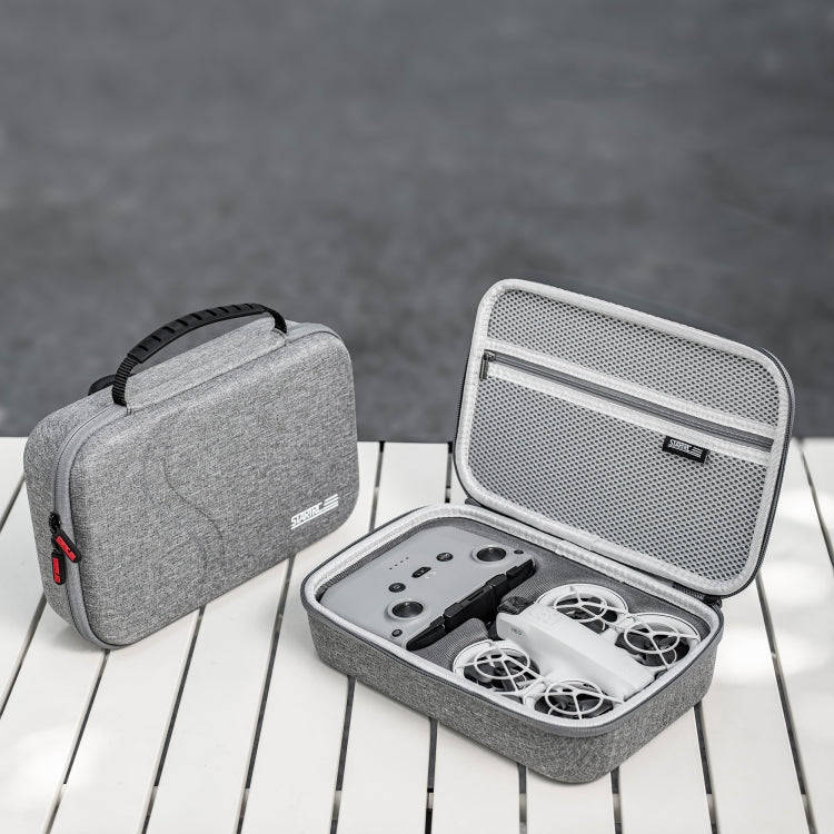 For DJI Neo STARTRC Shoulder Nylon Storage Bag Handbag (Grey)