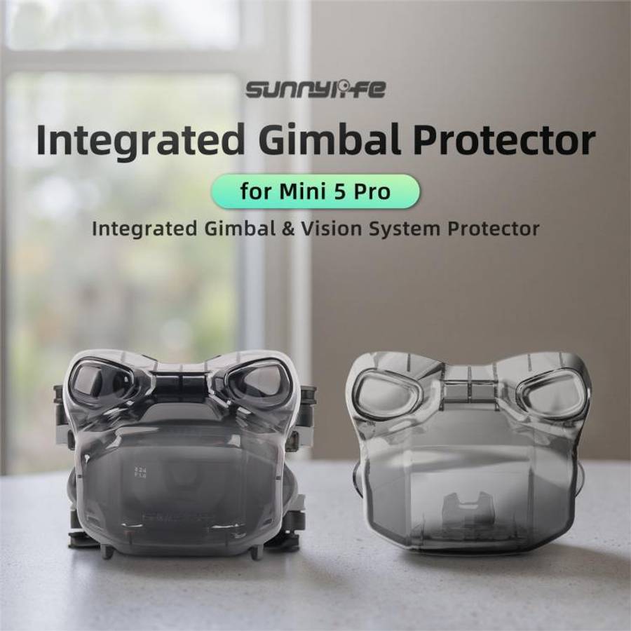 For DJI Mini 5 Pro Sunnylife Integrated Gimbal Protector Cover Transparent Lens Cap Vision System...
